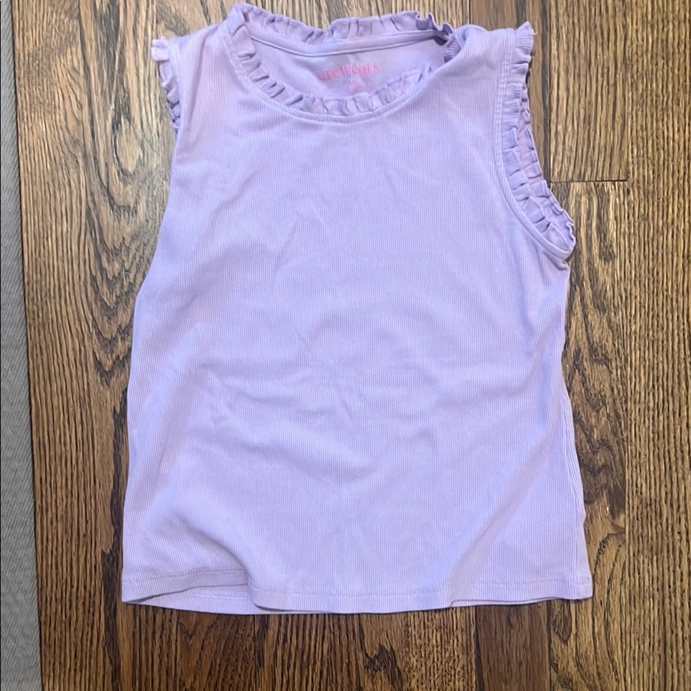Crewcuts Ruffle trim Tank Top